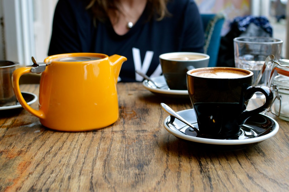 Stump teapot, coffee