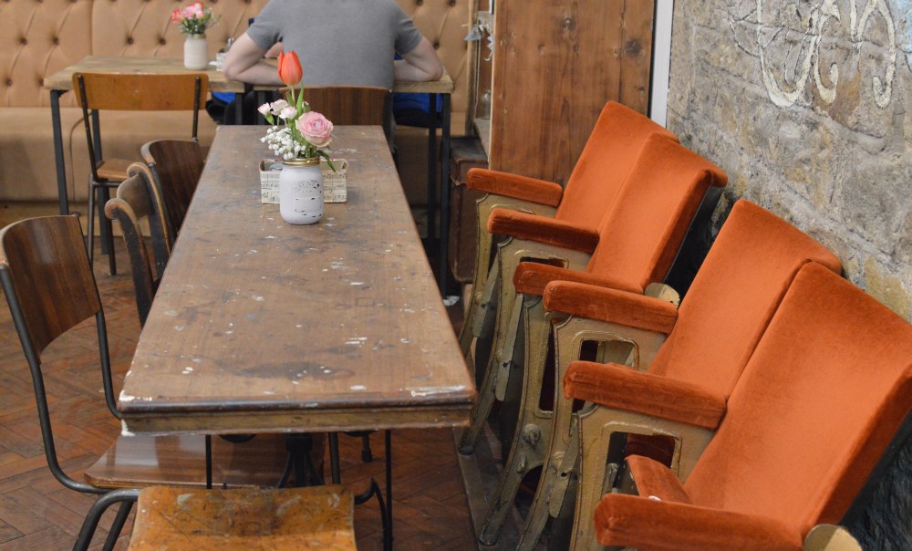 More old cinema seats