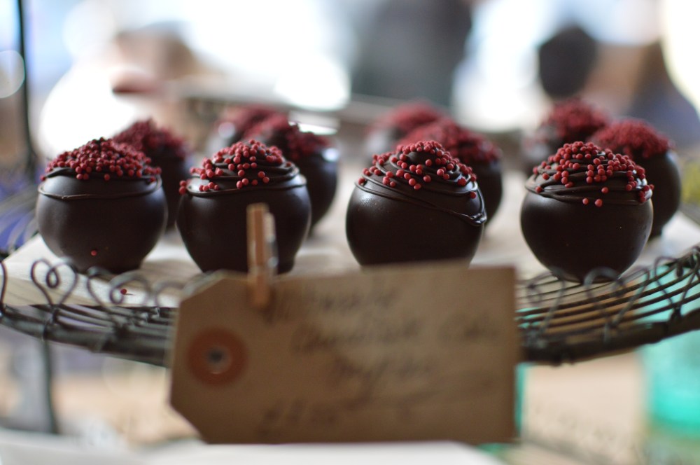 Ultimate chocolate cake truffles