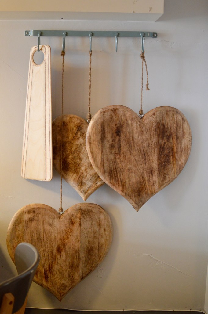 Wooden hearts, interior