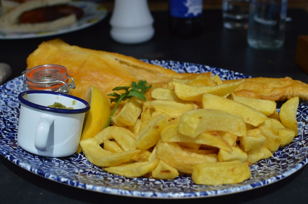 Haddock & chips, The View, Tynemouth Longsands