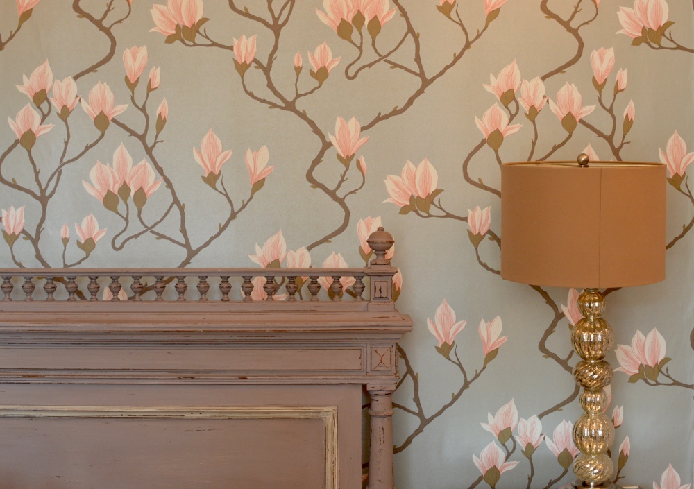 Cole & Son Magnolia Wallpaper - The Rosebery Hotel Jesmond