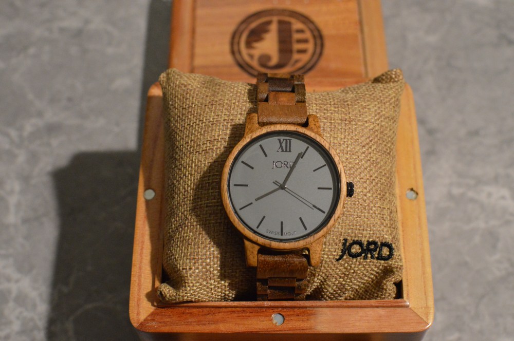 Jord Wood Watch - Koa and Ash. Frankie Series.